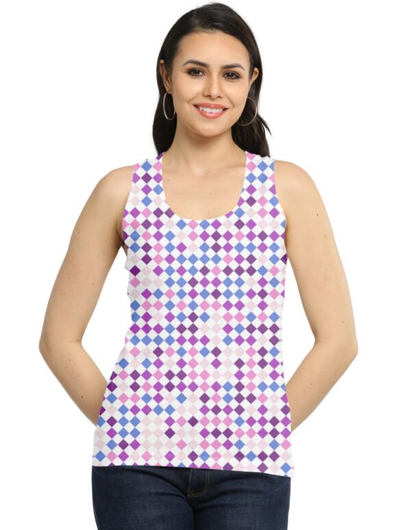 Lilac Whisper PD Women Tank Top