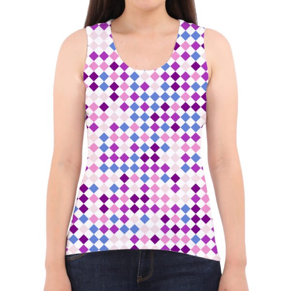 Lilac Whisper PD Women Tank Top - Image 2