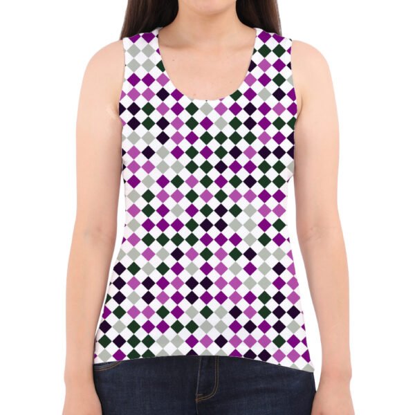 Midnight Botanica PD Women Tank Top - Image 2