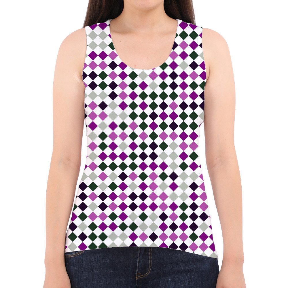 Midnight Botanica PD Women Tank Top - Image 2