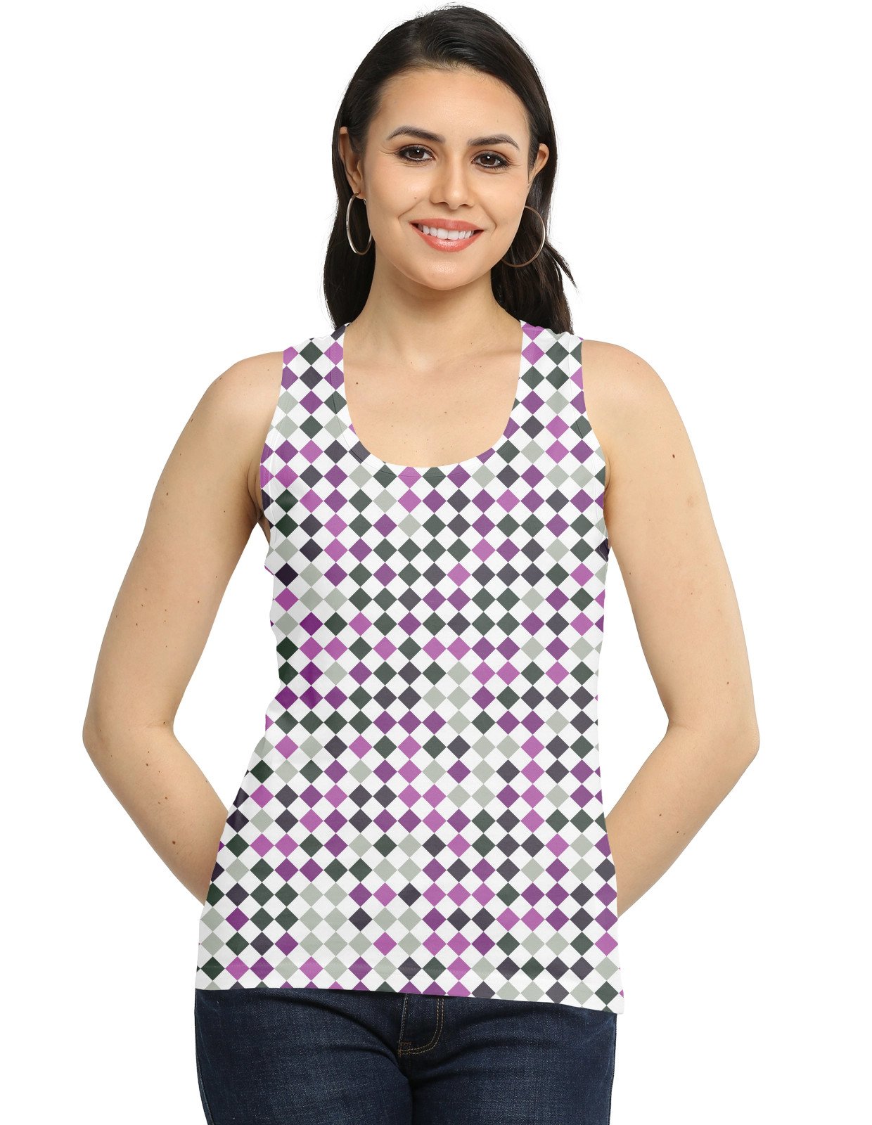 Midnight Botanica PD Women Tank Top - Image 1