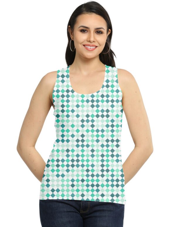 Mint Harmony PD Women Tank Top