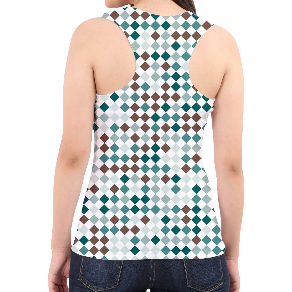 Mountain Lodge PD Women Tank Top - Image 3