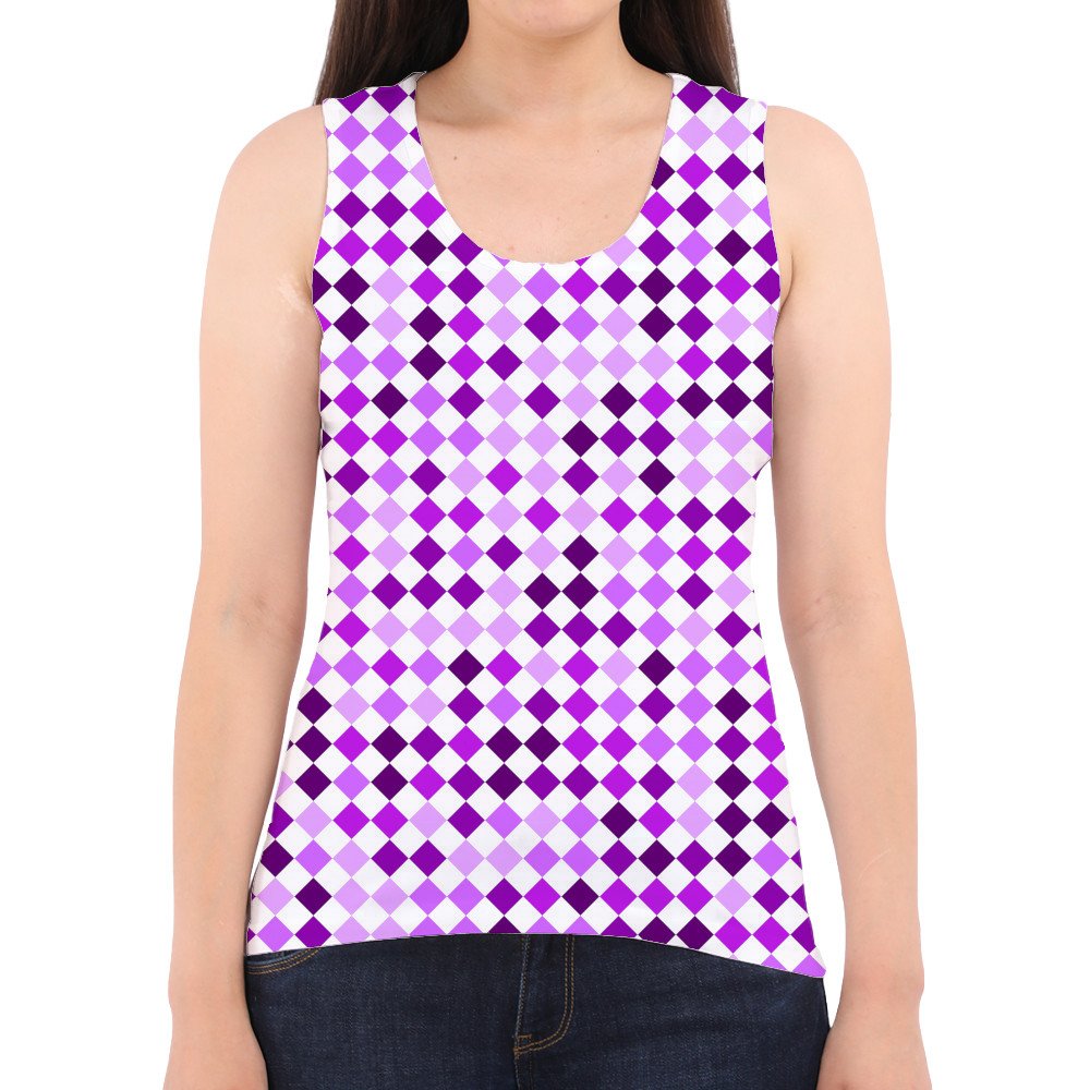 Mystic Bloom PD Women Tank Top - Image 2