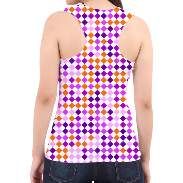 Neon Sunset PD Women Tank Top - Image 3