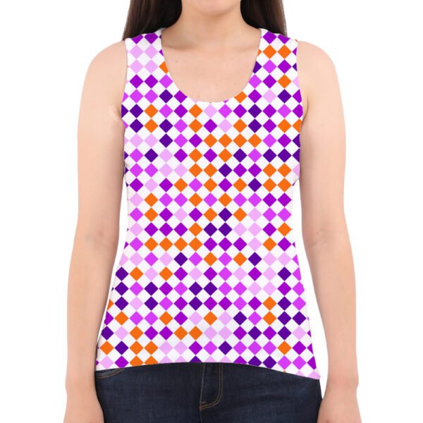 Neon Sunset PD Women Tank Top - Image 2