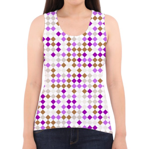 Orchid Dune PD Women Tank Top - Image 2