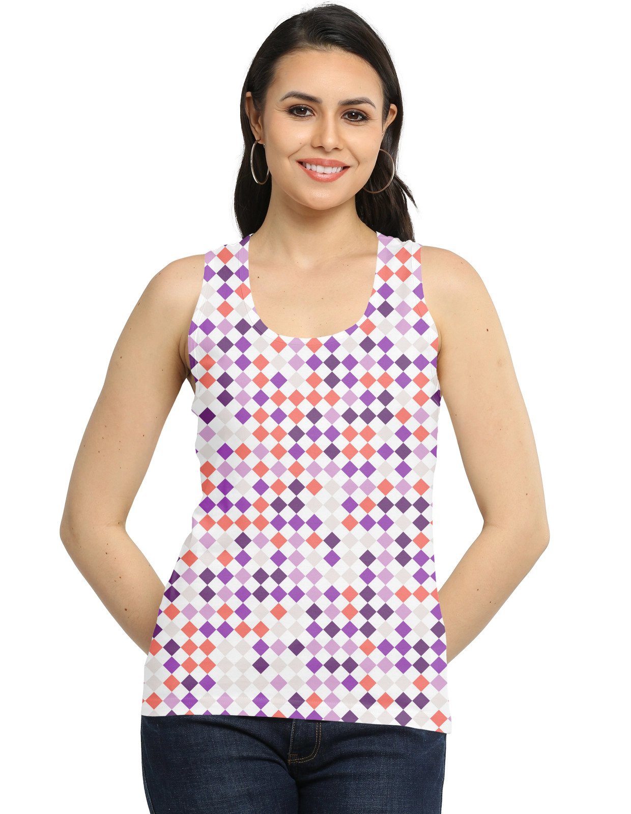 Orchid Sorbet PD Women Tank Top - Image 1