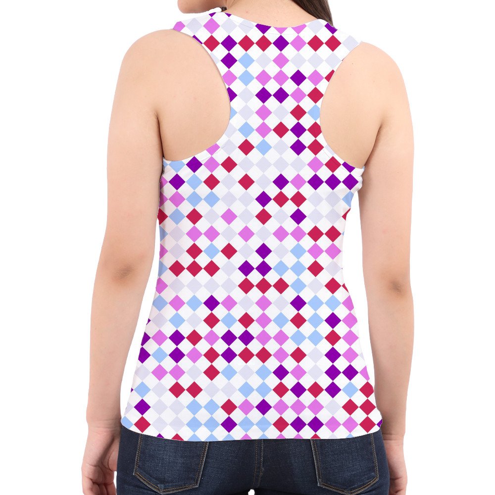 Raspberry Cloud PD Women Tank Top - Image 3