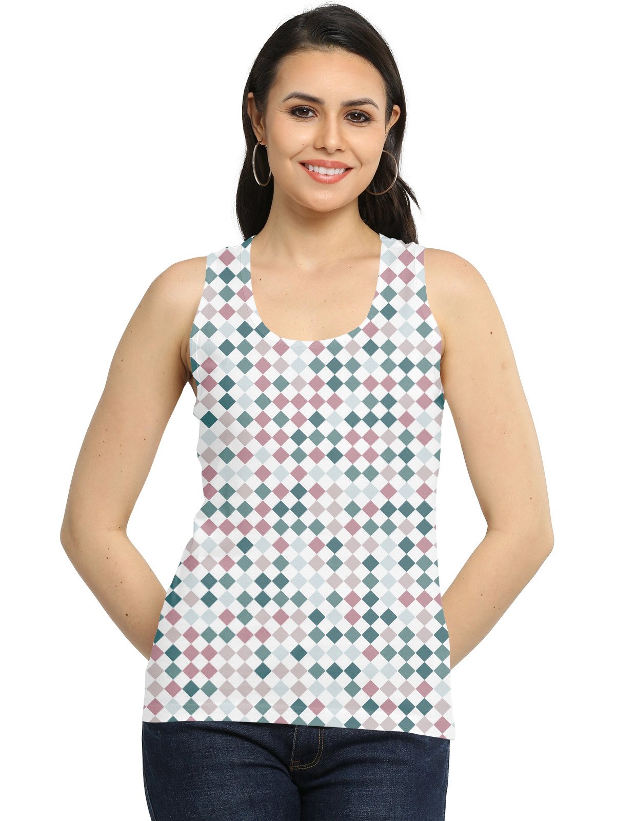 Retro Romance PD Women Tank Top - Image 1