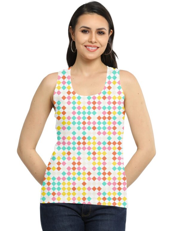 Romantic Dreamy PD Women Tank Top
