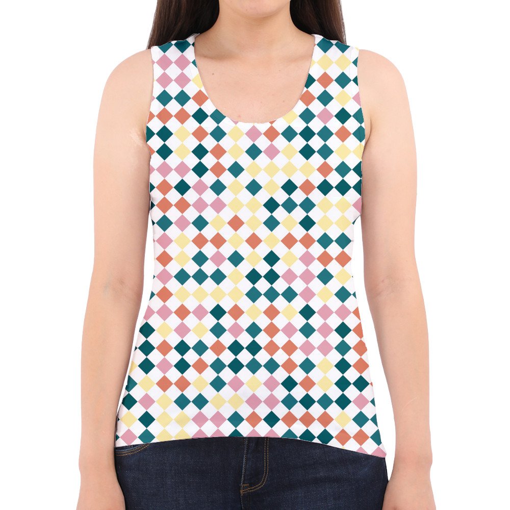 Summer Splash PD Women Tank Top - Image 2