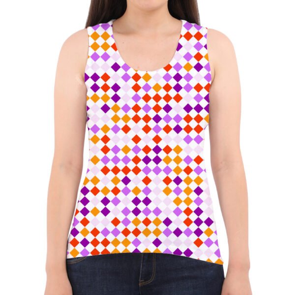 Sunset Disco PD Women Tank Top - Image 2