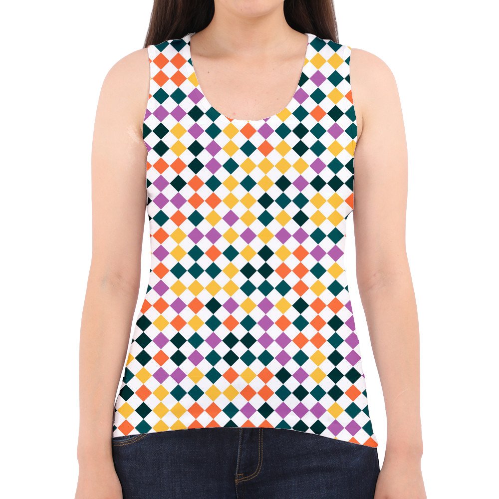 Tropical Harmony PD Women Tank Top - Image 2