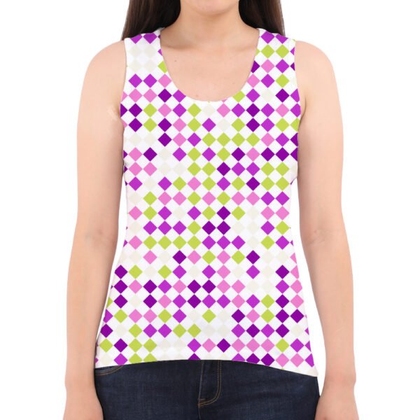 Tutti Frutti Pop PD Women Tank Top - Image 2
