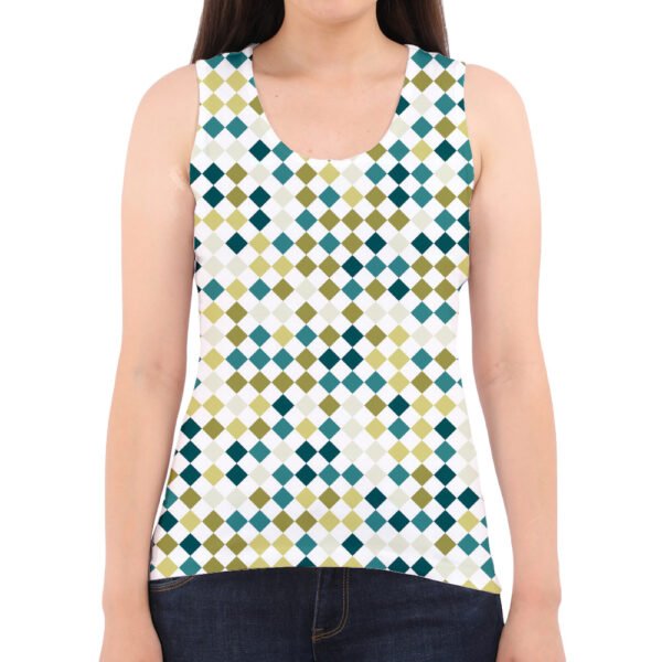 Verdant Gold PD Women Tank Top - Image 2