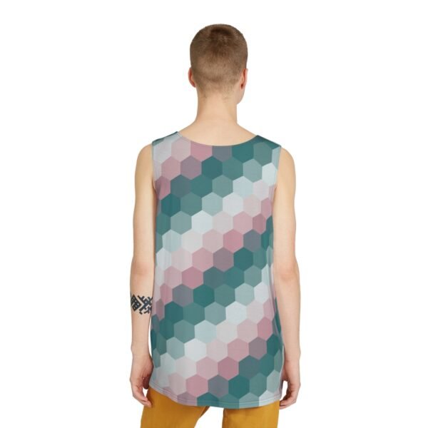 Retro Romance GH Men Sleeveless Tee - Image 2