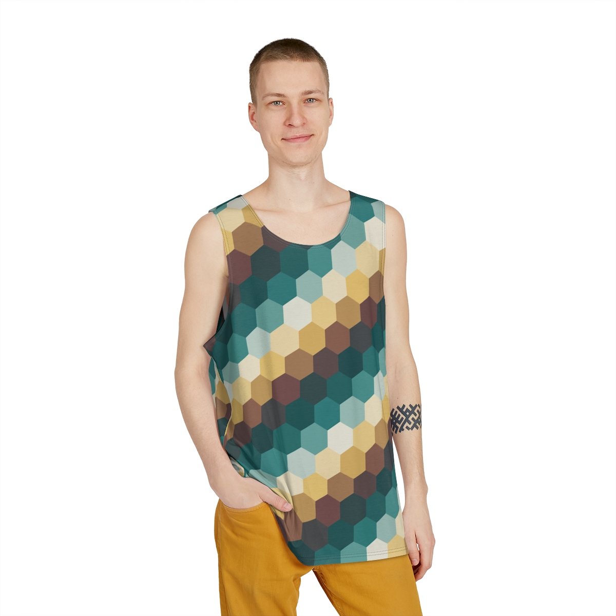 Retro Soul GH Men Sleeveless Tee - Image 1