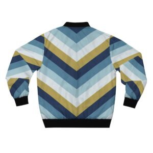 Starry Night Chevron Men Bomber Jacket