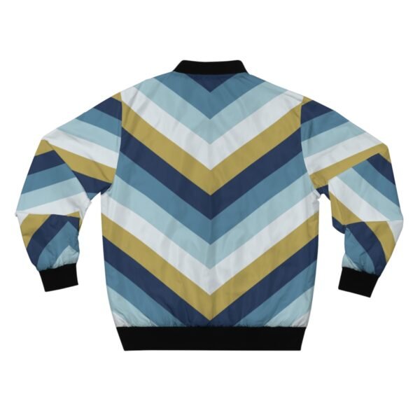 Starry Night Chevron Men Bomber Jacket