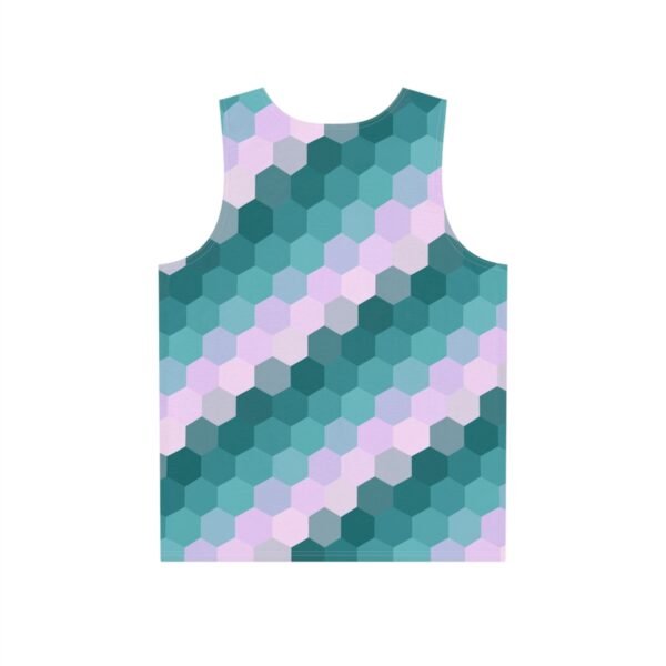 Summer Lilac GH Men Sleeveless Tee - Image 4