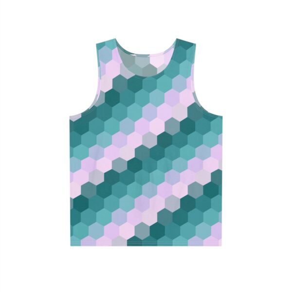 Summer Lilac GH Men Sleeveless Tee - Image 3
