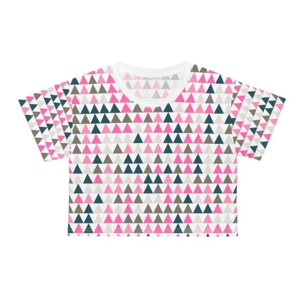 Vintage Rose PT Female Crop Top - Image 3