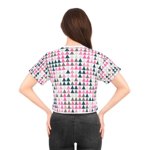 Vintage Rose PT Female Crop Top - Image 2