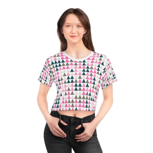Vintage Rose PT Female Crop Top