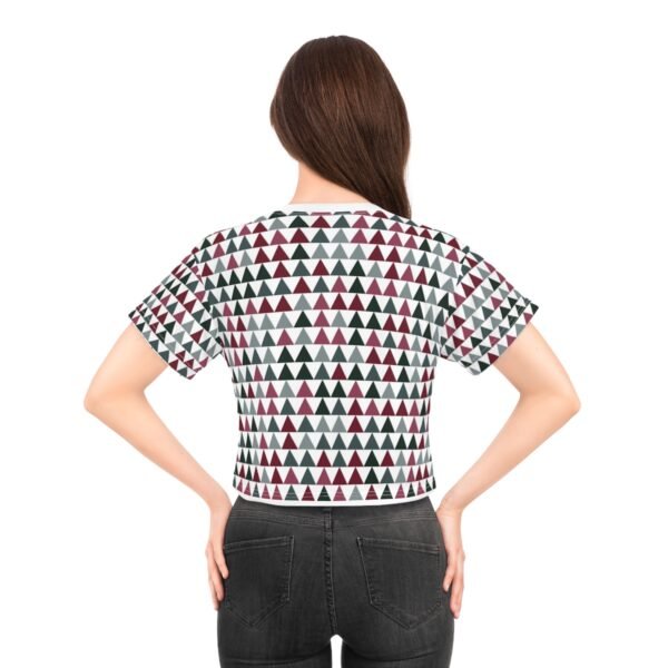 Wine Forest PT Female Crop Top - Image 2