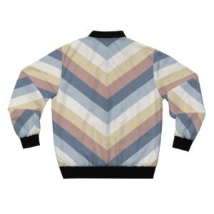 Winter Sunrise Chevron Men Bomber Jacket