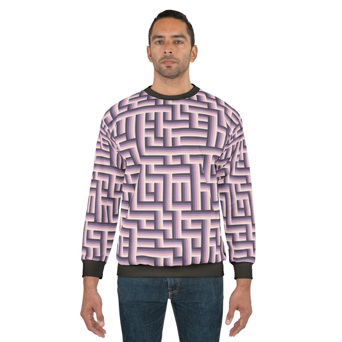 Winter Sunset LGRG Unisex Sweat Shirt - Image 1