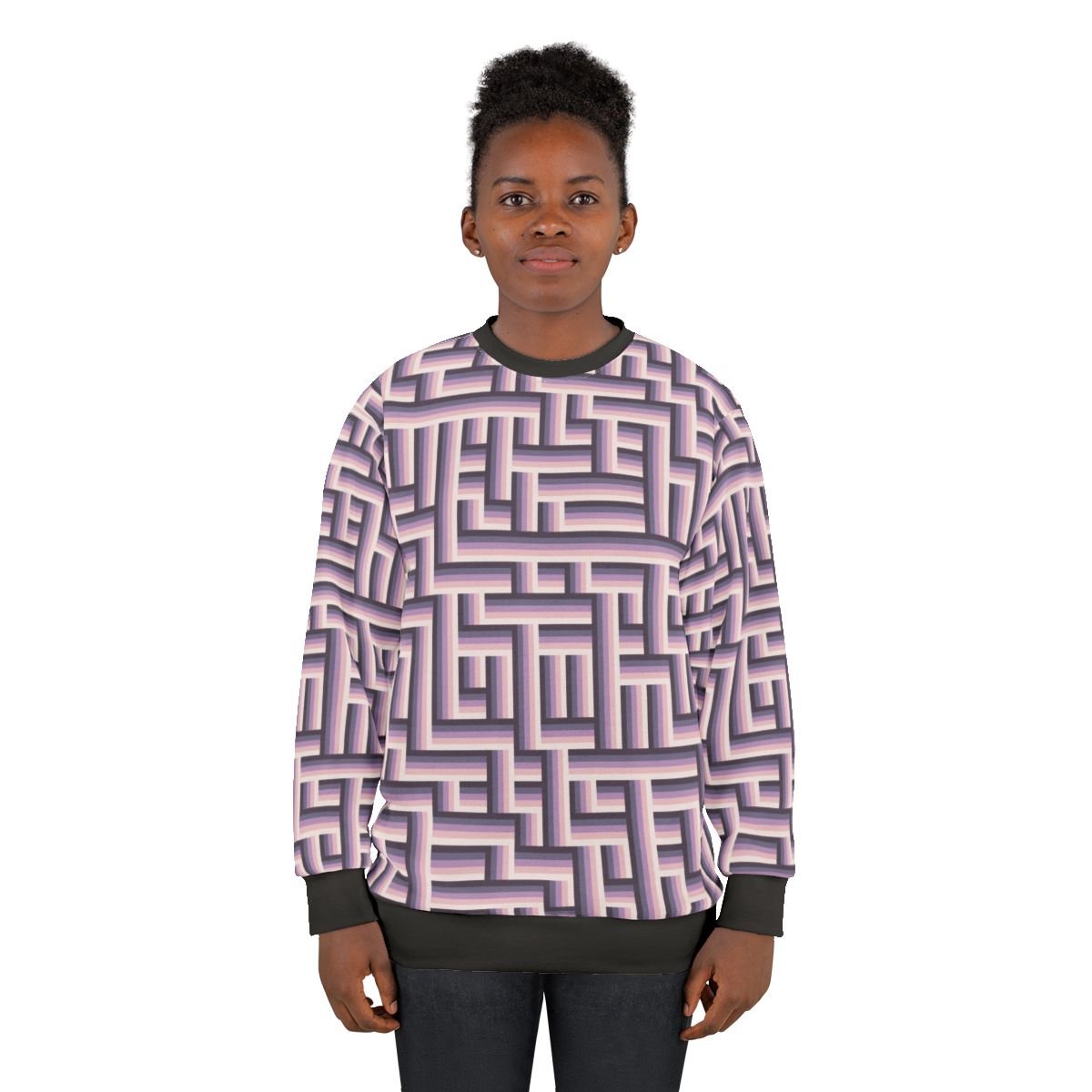 Winter Sunset LGRG Unisex Sweat Shirt - Image 2