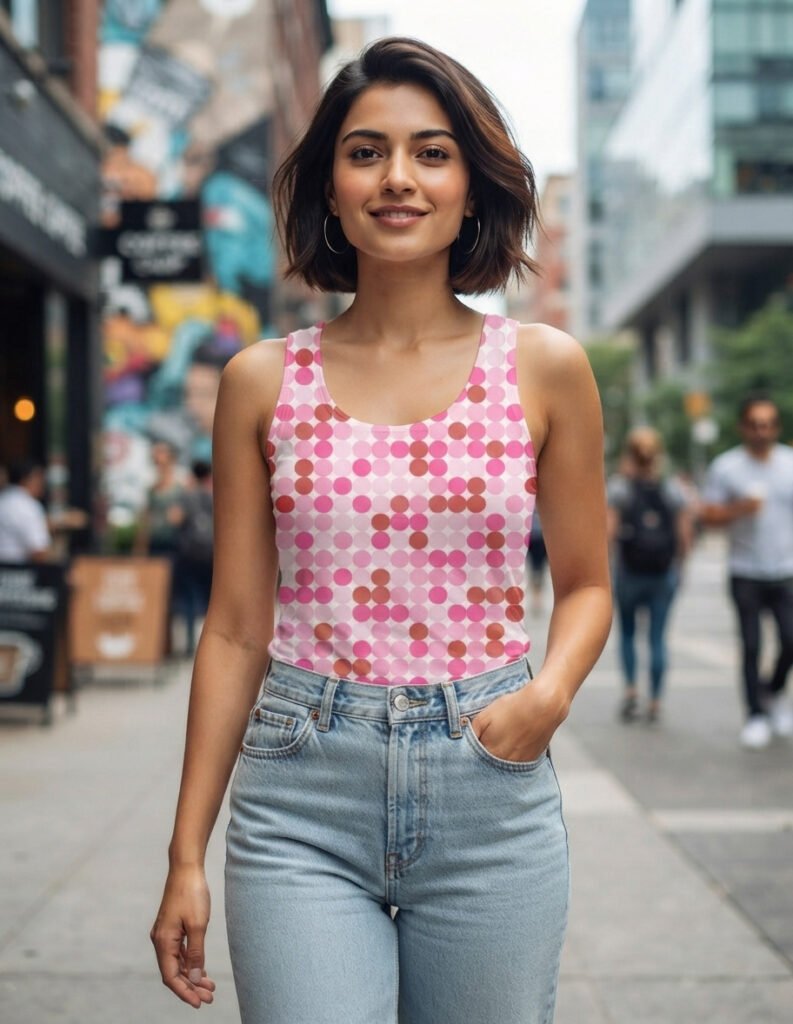 Blush to Bloom PC Women Tank Top