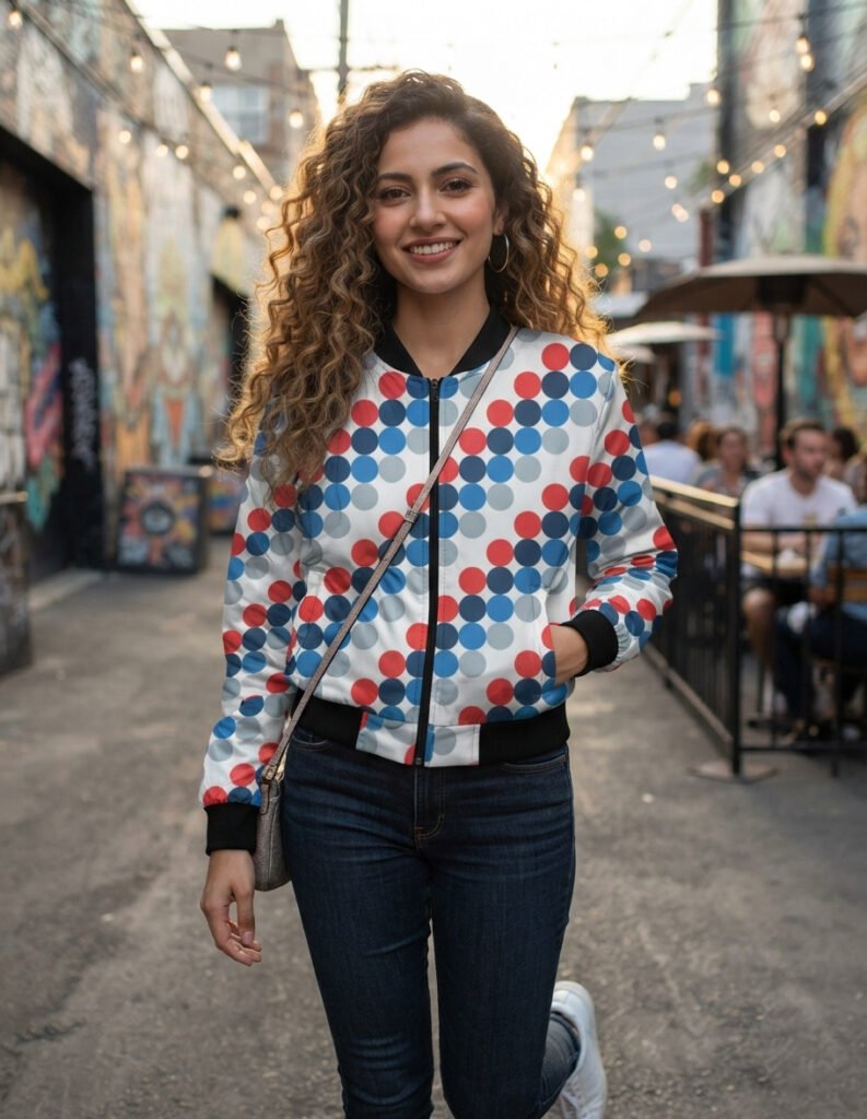 Bold Balance PC Women Bomber Jacket
