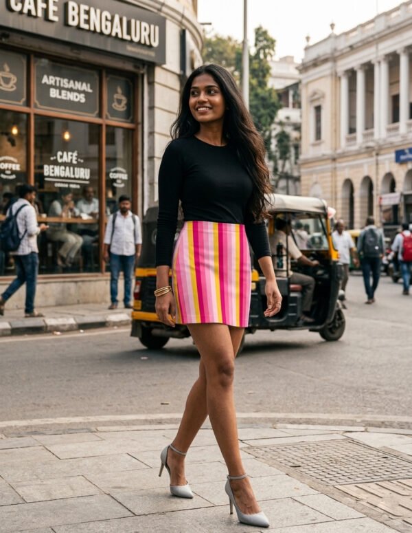 Bubblegum Sunrise LGHP Mini Skirt