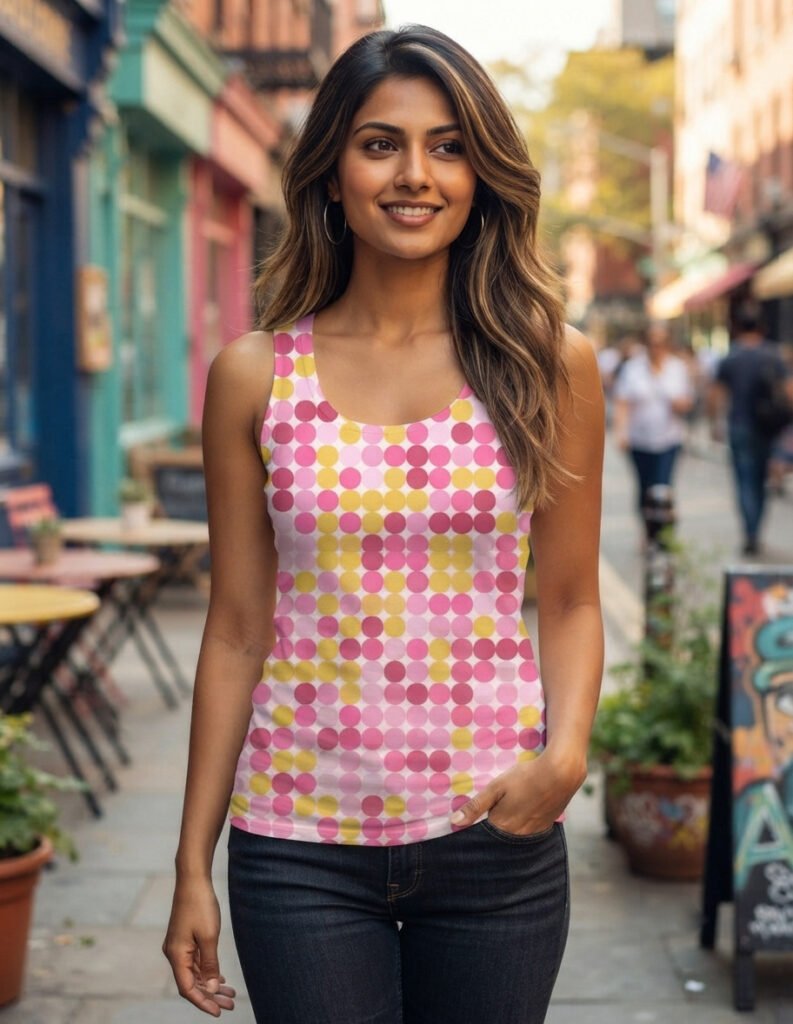Bubblegum Sunrise PC Women Tank Top