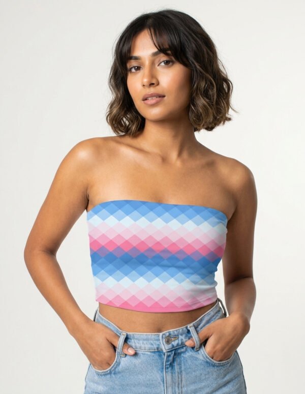 Clouded Rose LGVGT Tube Top - Image 1