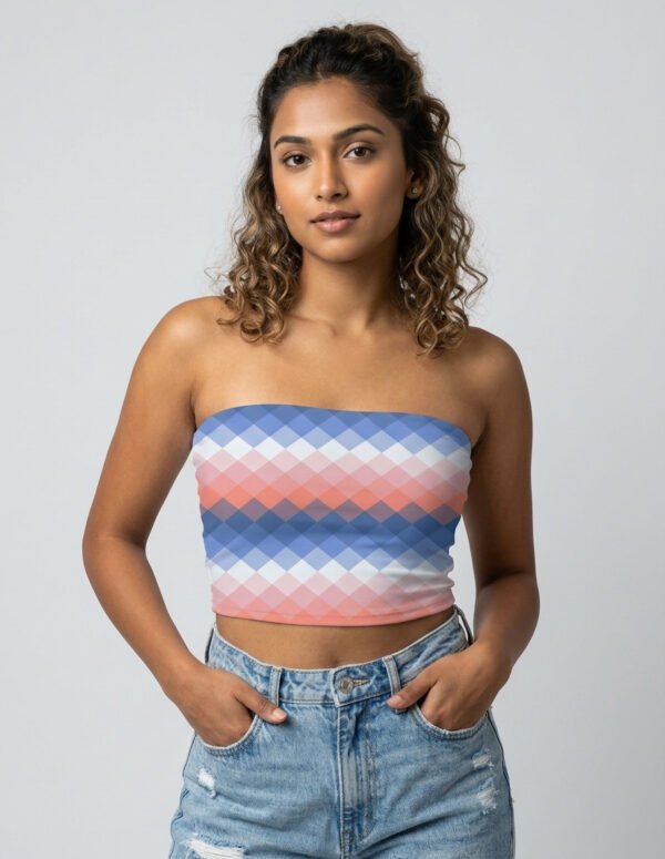 Coral Horizon LGVGT Tube Top - Image 1