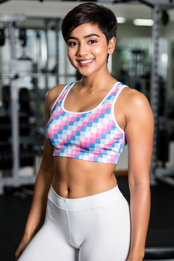 Cotton Candy Sky PS Sports Bra