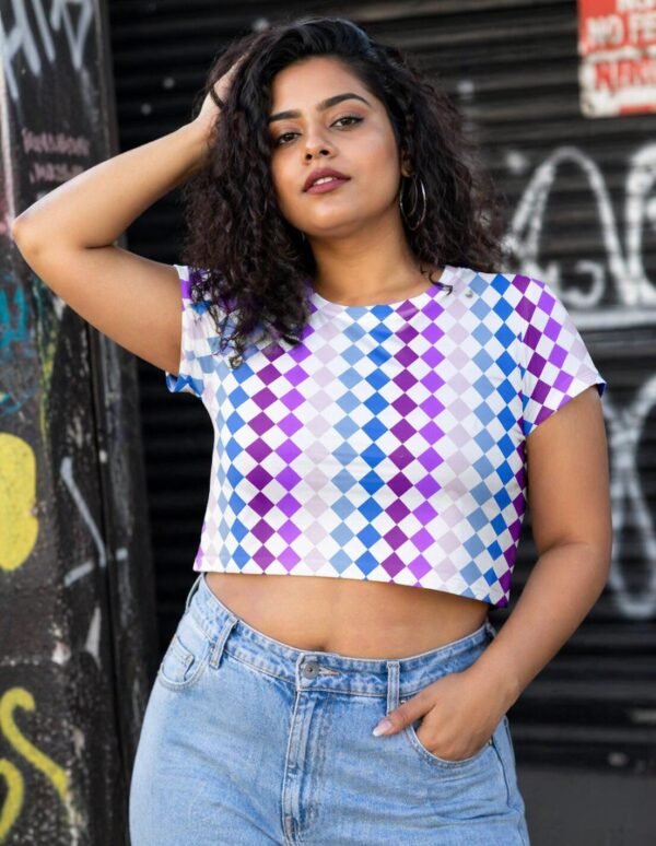 Daydream Gradient PDC Crop Top
