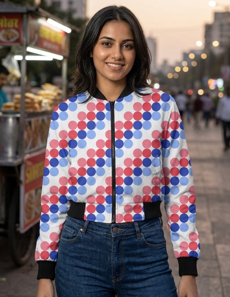 Polka Circles Diagonal