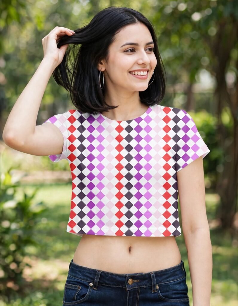 Drama Queen PDC Crop Top