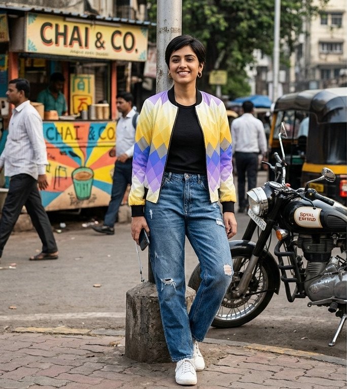 Dream Violet LGVGT Women Bomber Jacket