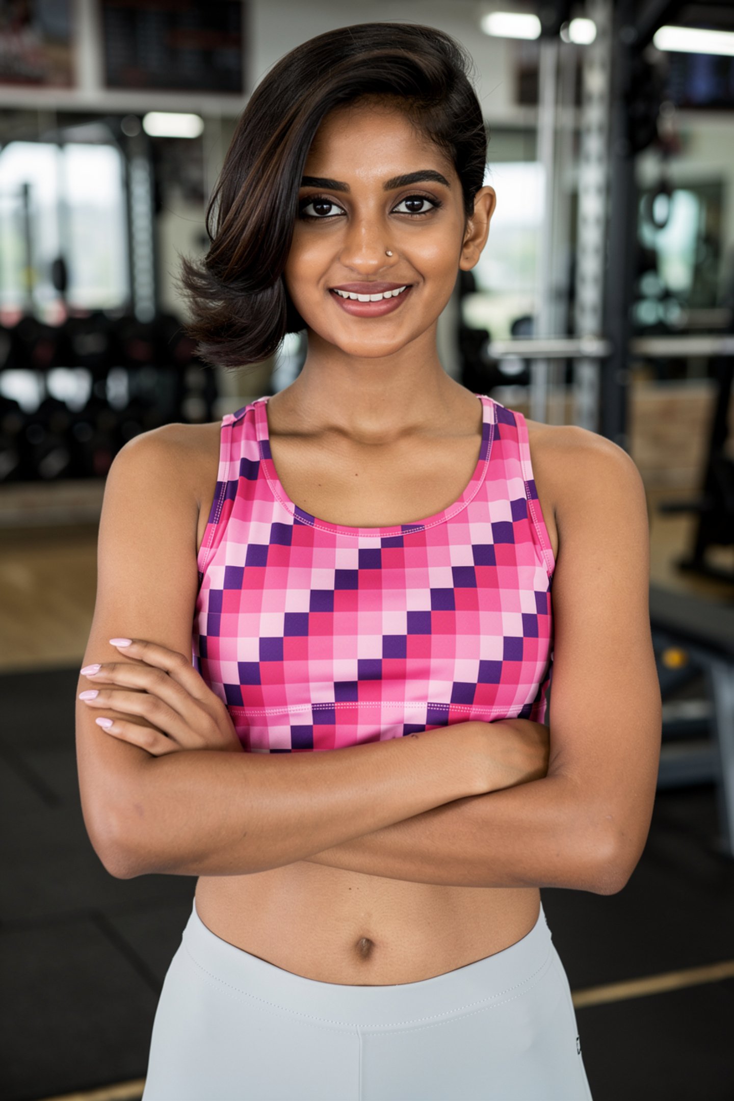 Electric Berries PS Sports Bra - Image 1