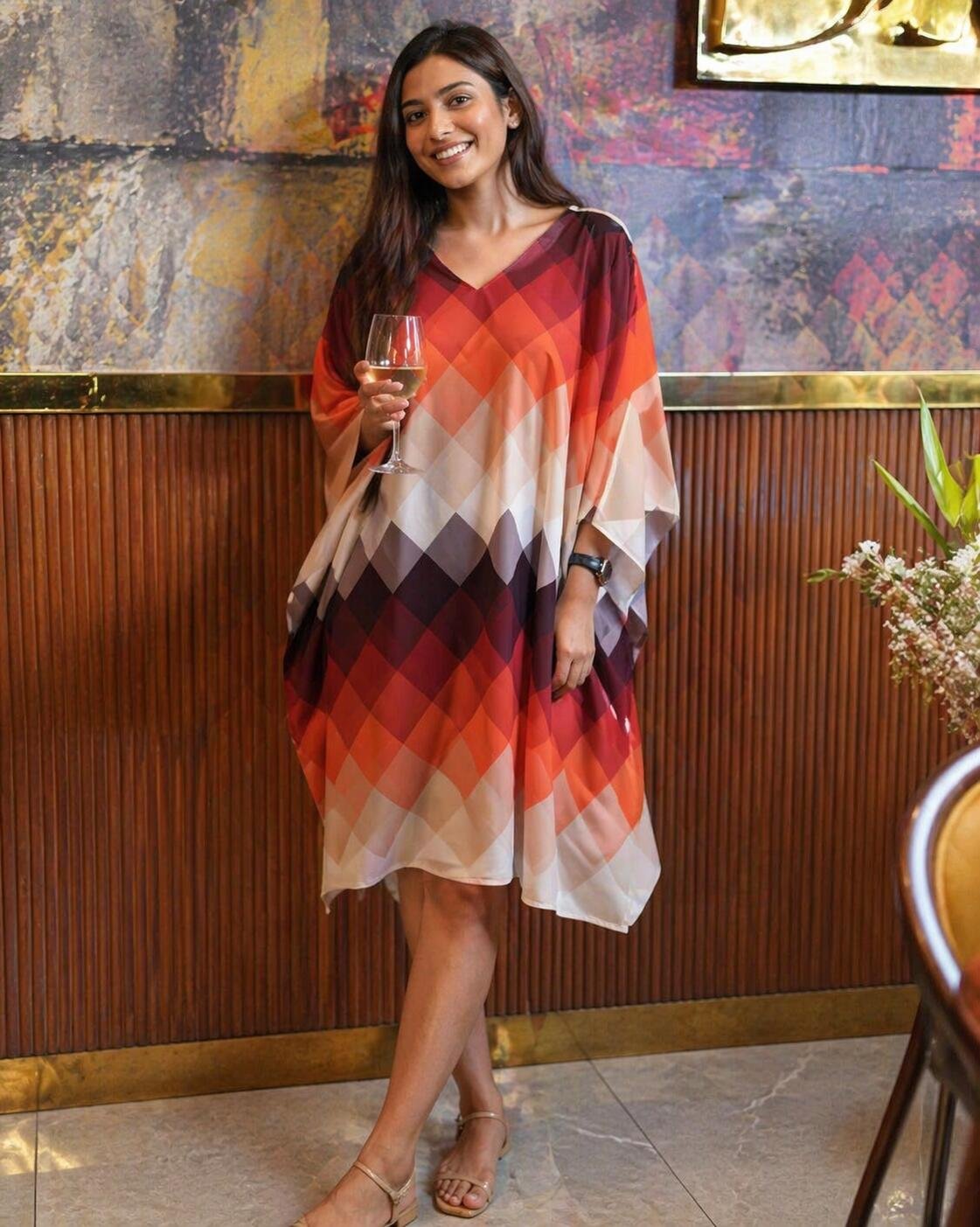 Flame Dance LGVGT Kaftan - Image 1