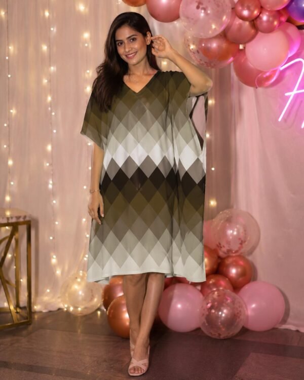 Forest Moss LGVGT Kaftan - Image 1