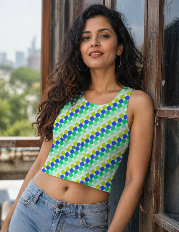Fresh Mojito PC Women Crop Tank - Image 1