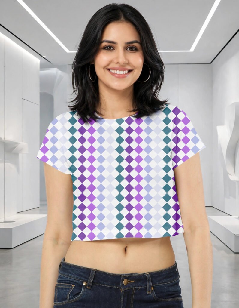 Frozen Focus PDC Crop Top