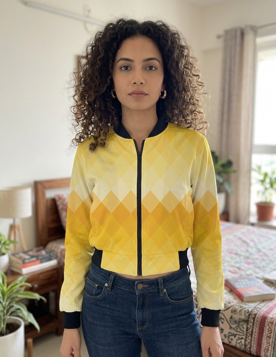 Golden Dawn LGVGT Women Bomber Jacket - Image 1